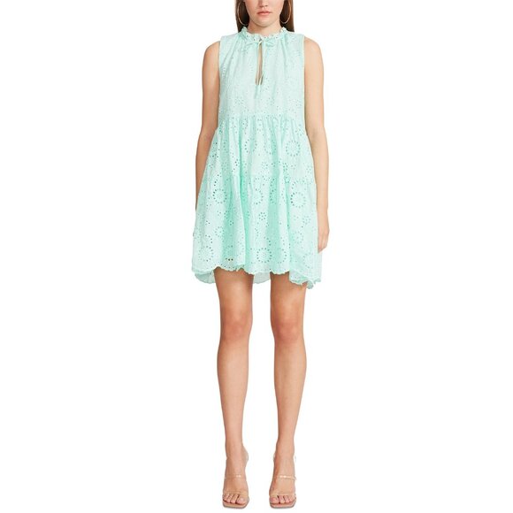 BB Dakota by Steve Madden Women's The Papaya Eyelet Baby Bay Green XL B4HP - Picture 1 of 1